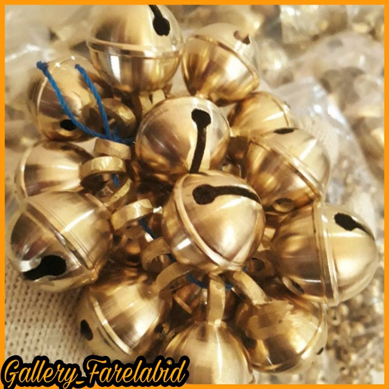 20 PCS Krincingan Klintingan Kuningan Kelintingan Hewan Kucing Kelinci Kerincingan Bandul Kalung