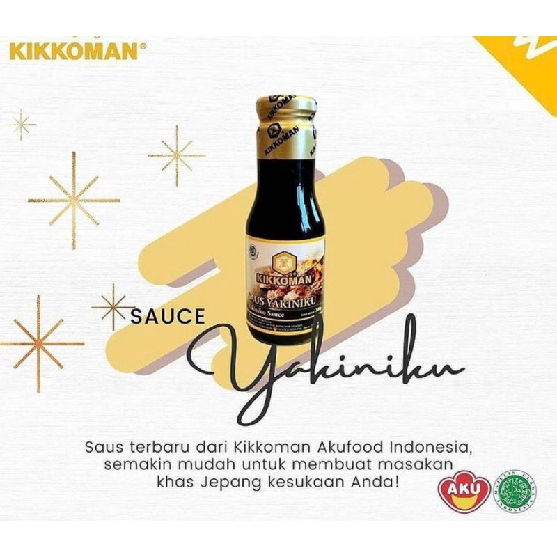 kikkoman Saos Gochujang Soy Sauce Bulgogi Teriyaki Yakiniku