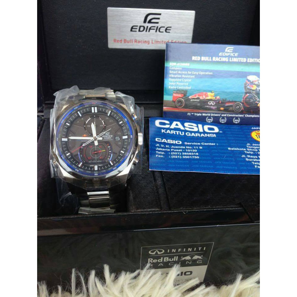 jam casio edifice red bull