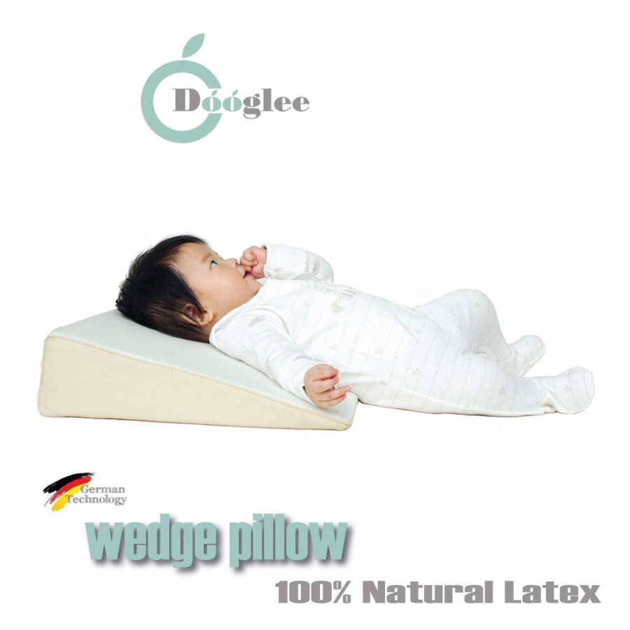 Dooglee Wedge Pillow natural latex bantal santai bayi anti gumoh