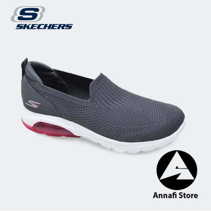 JUAL SEPATU SNEAKERS WANITA Skechers Go Walk Air 16099-CCHP - Charcoal