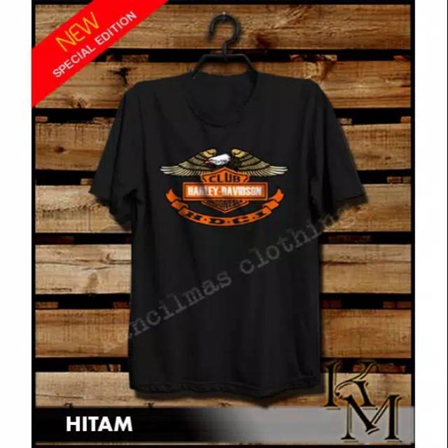 KAOS HARLEY DAVIDSON CLUB INDONESIA HDCI