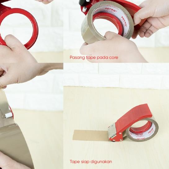 

♠ Tape Cutter / Tape Dispenser / Pemotong Pita Perekat Joyko TD-2S ➴
