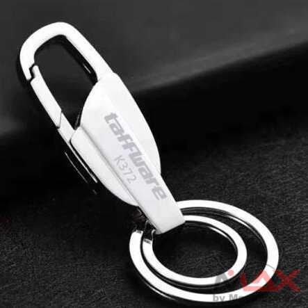 Taffware Gantungan Kunci Carabiner Keychain Stainless Steel - K372 Warna Silver