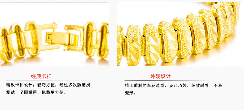 Gelang Emas Asli Kadar 375 Gaya Etnik Untuk Pria