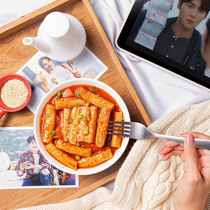 Koreakeun Topokki Rabokki Paket Bestie Happy Makanan Korea Halal Ter Worth It