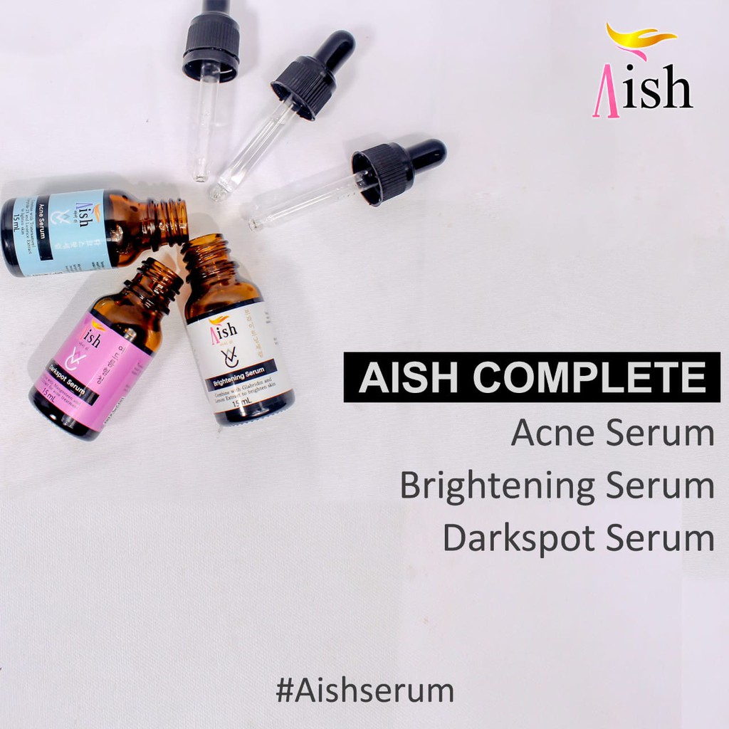 aish serum brightening + aish serum darkspot
