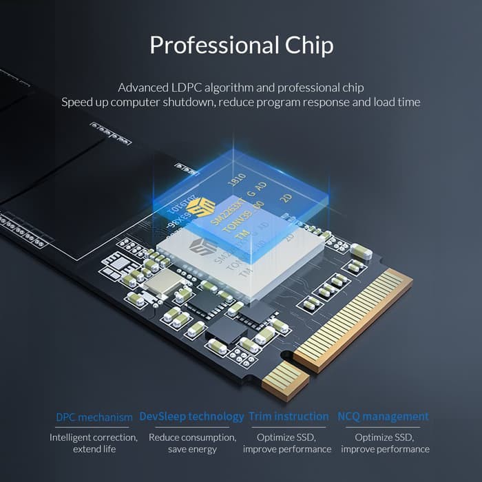 Ssd m2 nvme orico 128gb 2280 tlc 3d nand flash troodon v500 - pcie 3.0 m.2 m-key 1.3