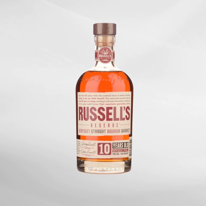 Rusells Reserve 10 Years Old Kentucky Straight Bourbon Whiskey 750ml