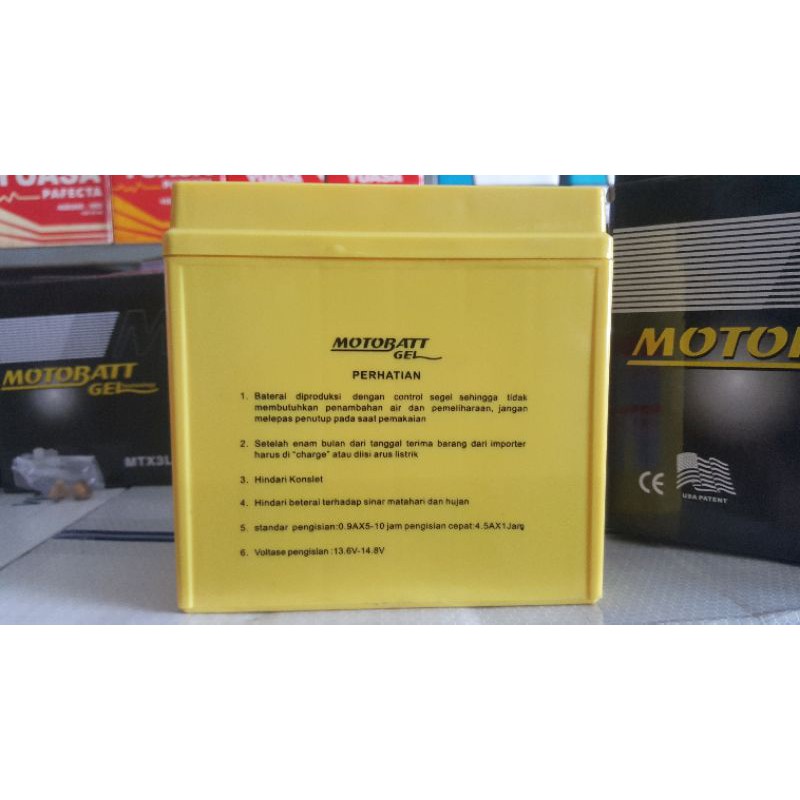 AKI KERING MOTOR MOTOBATT MTX9 ORIGINAL