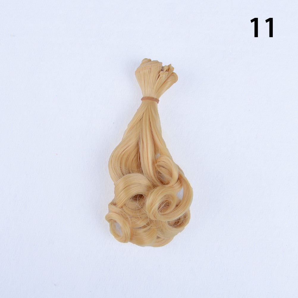 【COD】FLID 1Pc Rambut Wig Suhu Tinggi 15cm * 100cm 1 / 6 1 / 6 BJD untuk Boneka Barbie