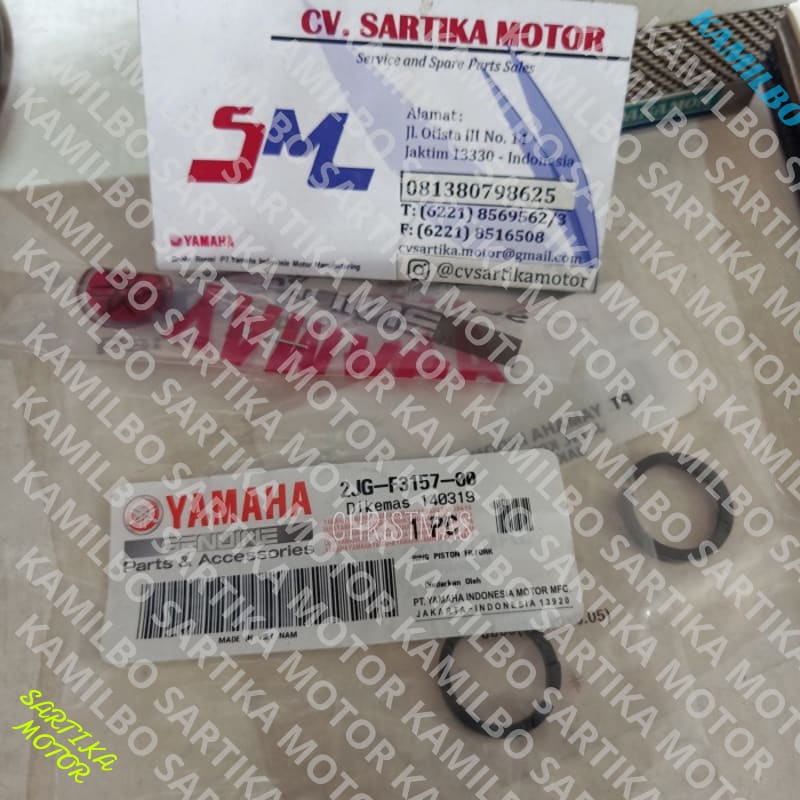 (100% Ori ) Ring piston shock depan 2JG-F3157-00 Elegan