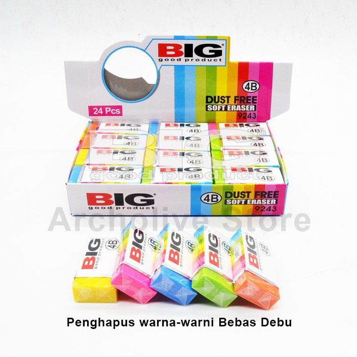 

Penghapus pensil / penghapus / penghapus warna / penghapus BIG