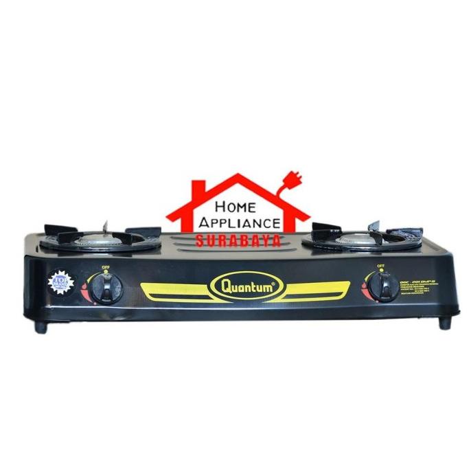 HARGA TERBAIK Kompor Quantum 2 Tungku Gas LPG QGC-201 DMPB QGC 201 DMPB