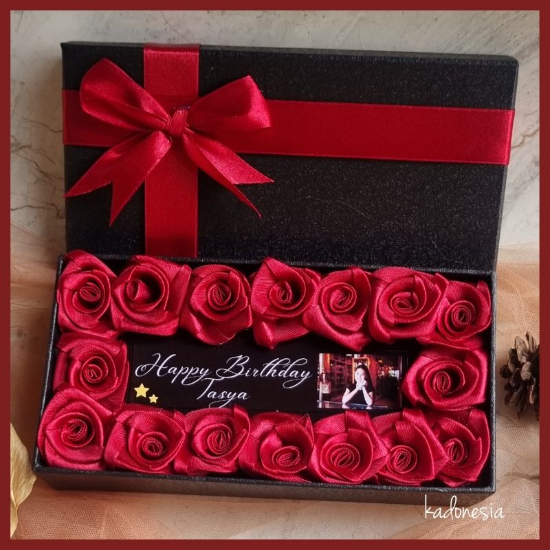 Bunga Mawar Bloom Box / Flower Box Rose