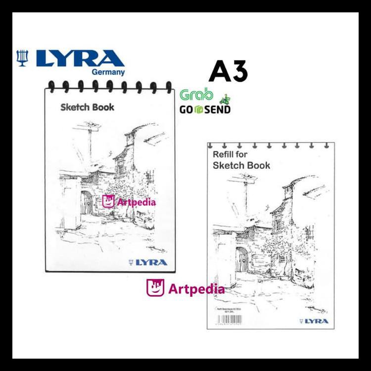 

Murmer Lyra Sketch Book A3 Isi 30 Refill Sketch Book - Sketchbook Lyra A3 Lyr Terbaru