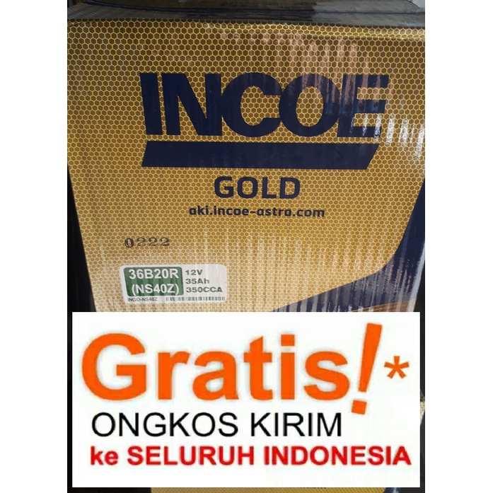 aki avanza,xenia,incoe gold ns40z original