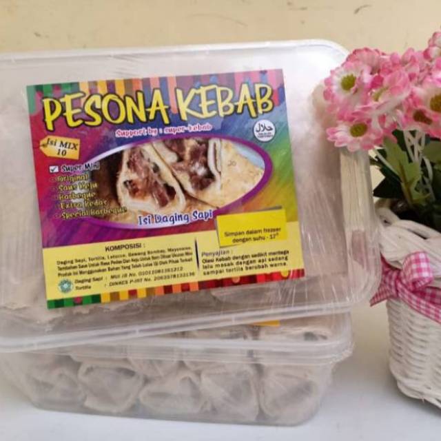 

Kebab Pesona Mini isi 10