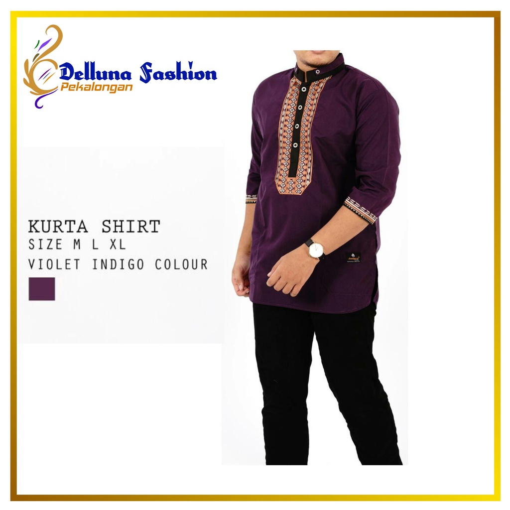 Baju Koko Kurta Bordir Dewasa || Baju Koko Kurta || Koko Kurta || Terbaru