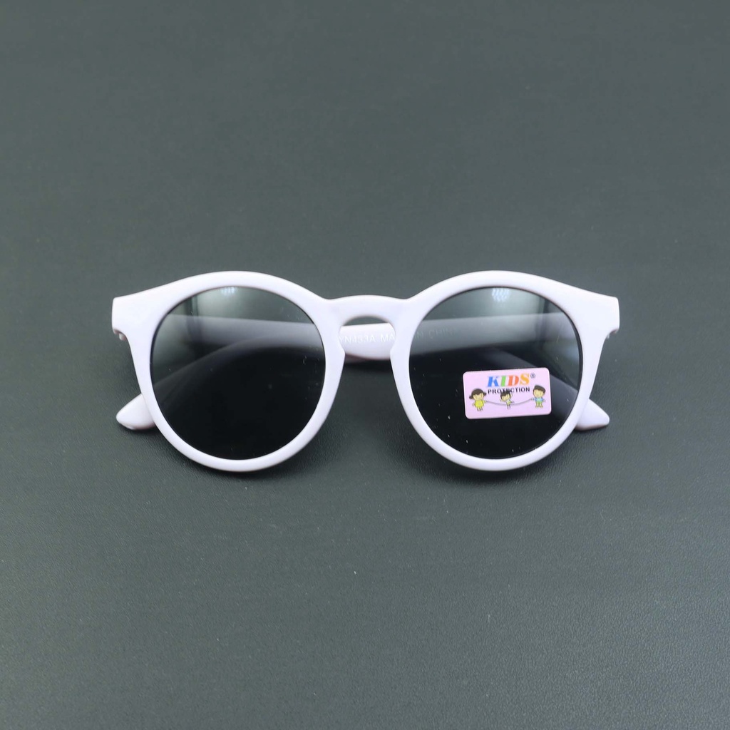 433/KACAMATA FASHION ANAK LUCU KEKINIAN/KACAMATA ANAK HITAM GAYA MURAH/KACAMATA ANAK WANITA-UNGU MUDA