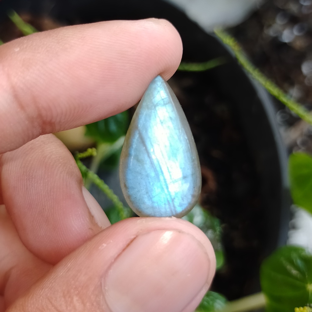 batu labolador buat liontin pancar biru asli alam bkn ruby safir yakut bacan akik opal pirus giok
