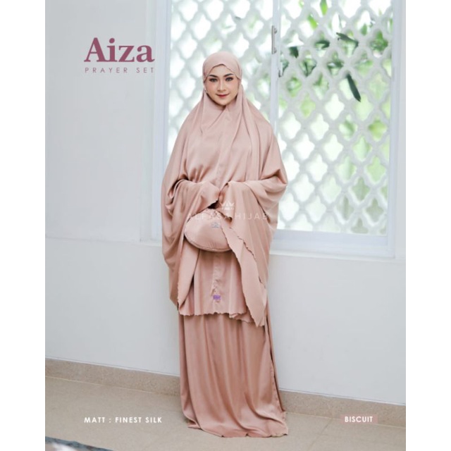 AIZA PLAYER  SET//ALFASAHIJAB//MUKENAALFASA//TERBARU//TERLARIS//COD//MUKENA DEWASA