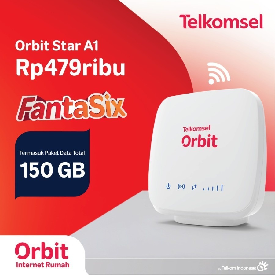 Modem Router Advan Orbit Star A1 Telkomsel 4G LTE Wifi