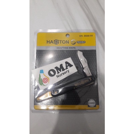 Pisau Grafting Okulasi Lipat Saku Stek Cangkok Ranting Pohon Prohex Hasston 3020-111 Alat Bonsai