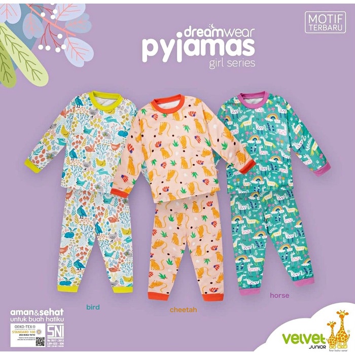 VELVET JUNIOR Piyama Anak Perempuan - Baju Tidur Anak