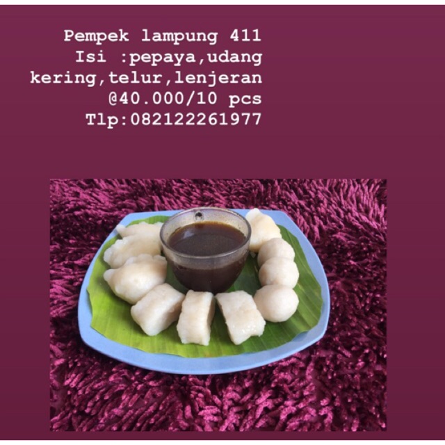 

Pempek ikan tenggiri