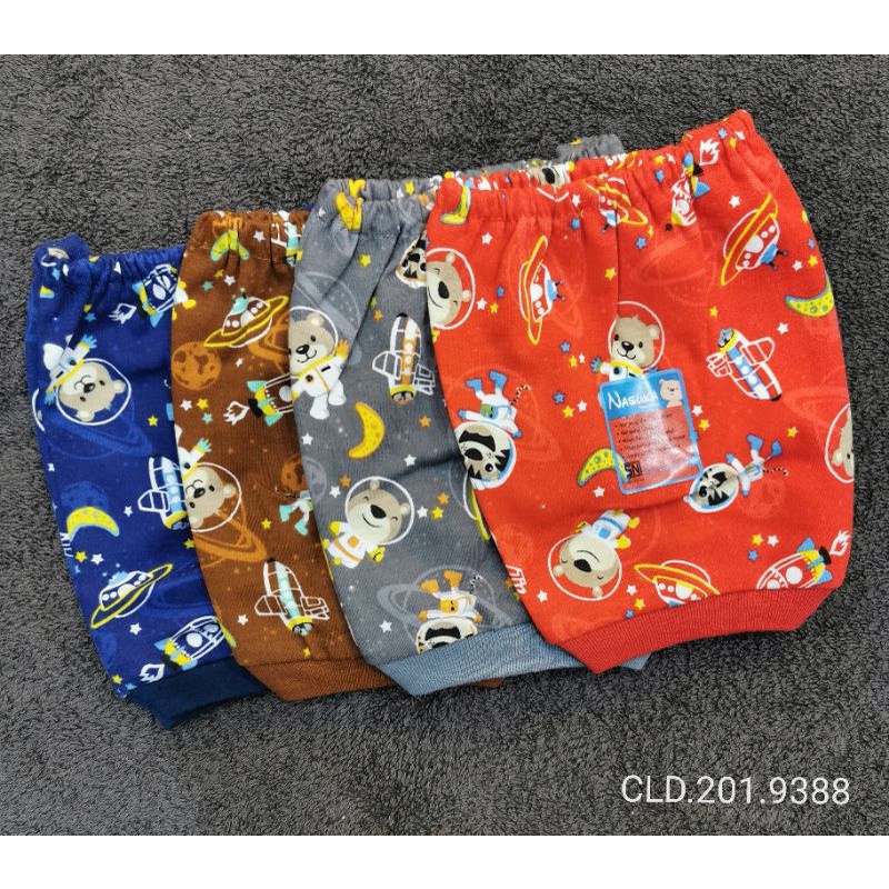 Baju bayi 0-3m NASUKA halus isi 3/ Baju bayi new born / baju bayi Premium-2pc Cln Pndk Space