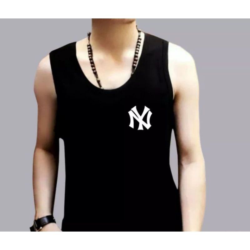 KAOS SINGLET DISTRO PRIA DEWASA MOTIF - NY