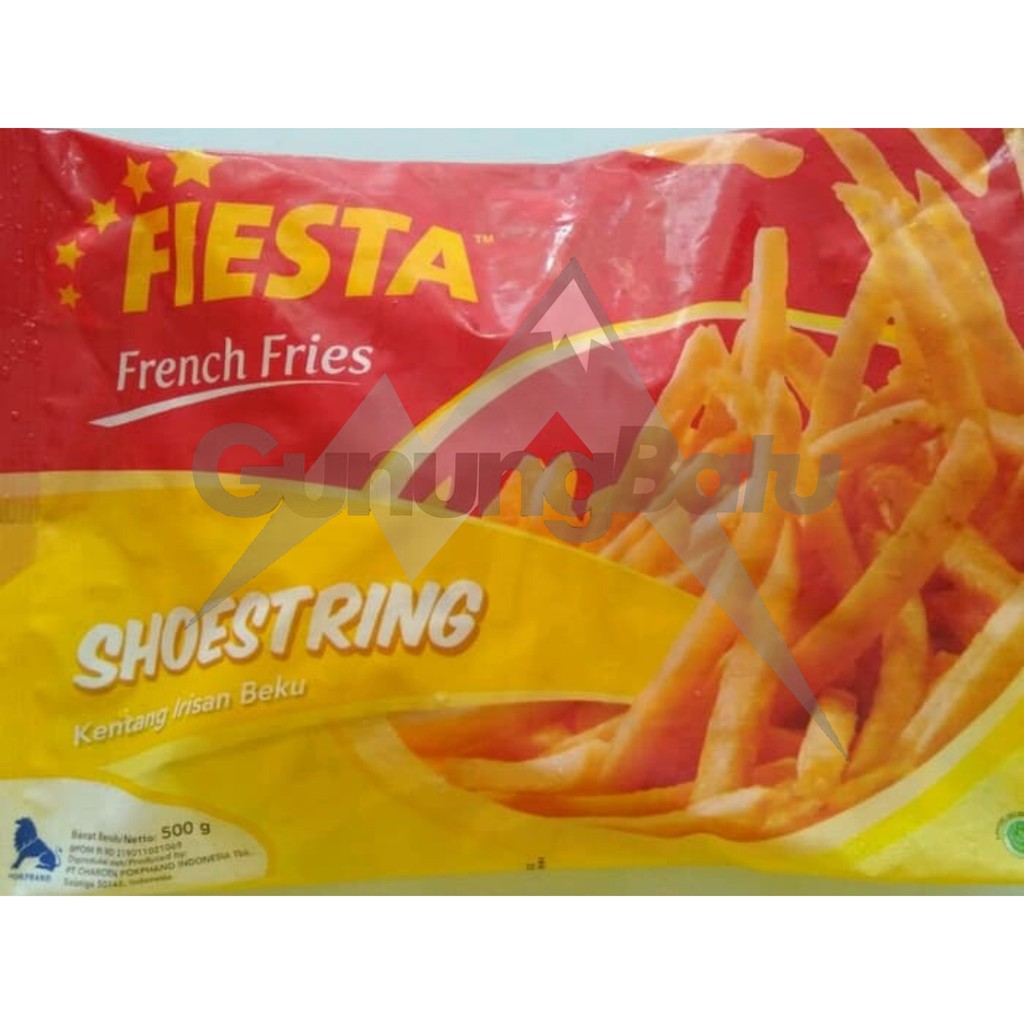 

FIESTA KENTANG FRENCH FRIES SHOESTRING 500GRAM