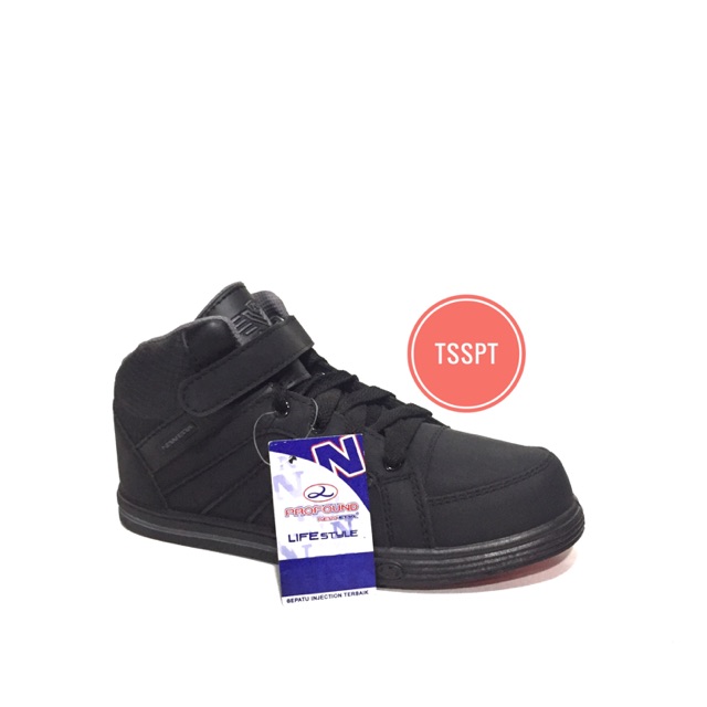 SEPATU SEKOLAH NEW ERA HITAM POLOS