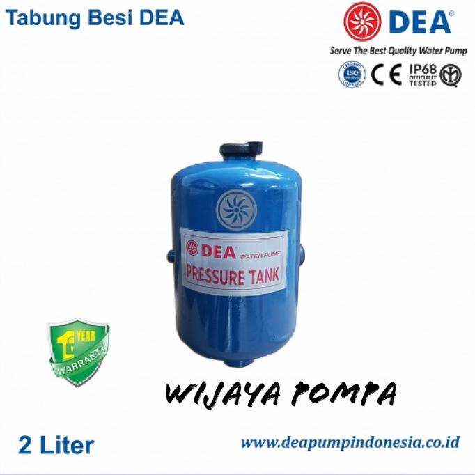 Tangki / Pressure Tank Besi Merk Dea 2 Liter