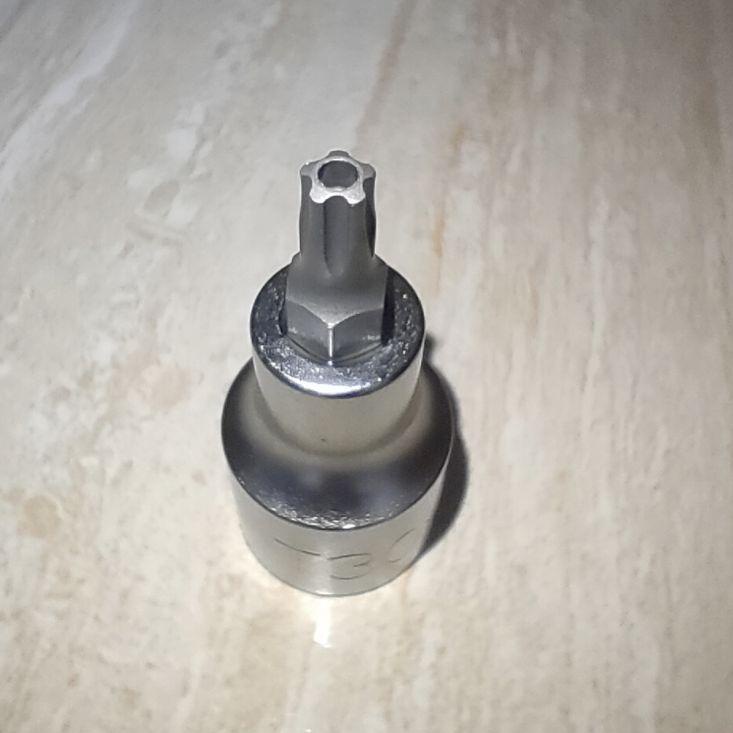 Top Produk.. MATA KUNCI SOCK SOK BINTANG SEGI 5 LUBANG TORX 1/2" x T30 TOPTUL PENTACLE BIT SOCKET BC