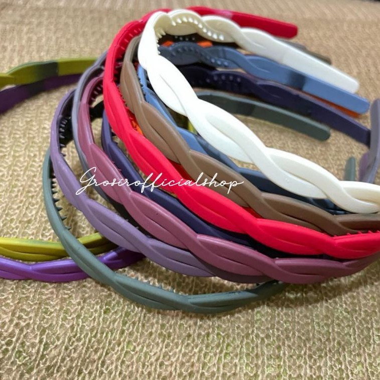 BANDO POLOS DOFF MATTE 1CM MOTIF KEPANG / BANDO POLOS IMPORT PREMIUM