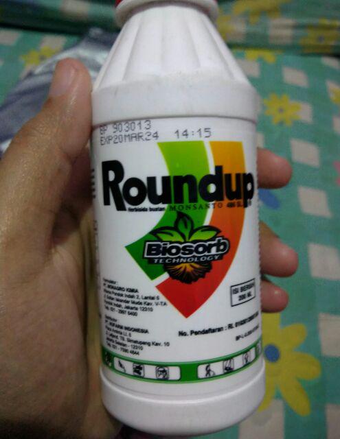 Pembasmi Gulma Rumput Liar 486 Sl Herbisida Roundup 200 Ml Om023