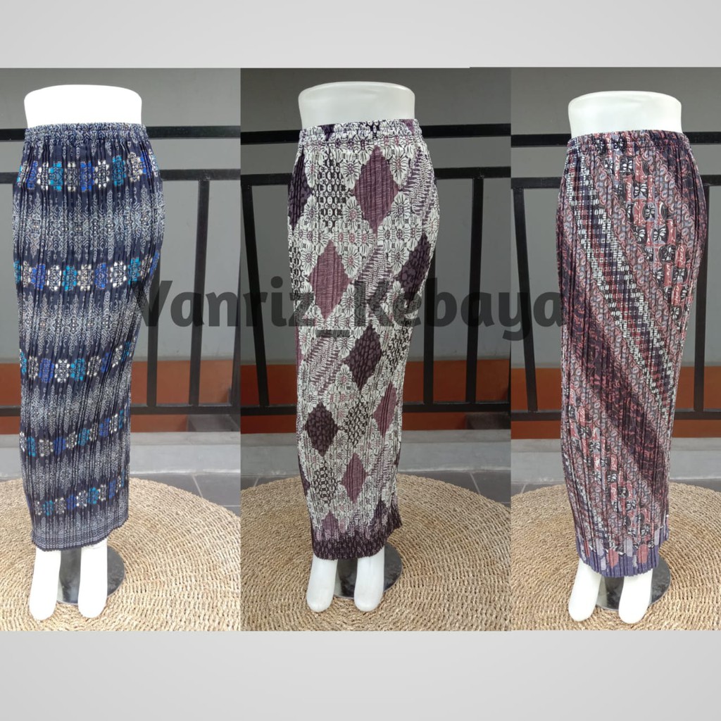 ROK PLISKET BATIK/ROK PLISKET KEBAYA/ROK PLISKET/ROK KEBAYA/BAWAHAN KEBAYA/ROK BATIK PLISKET PREMIUM