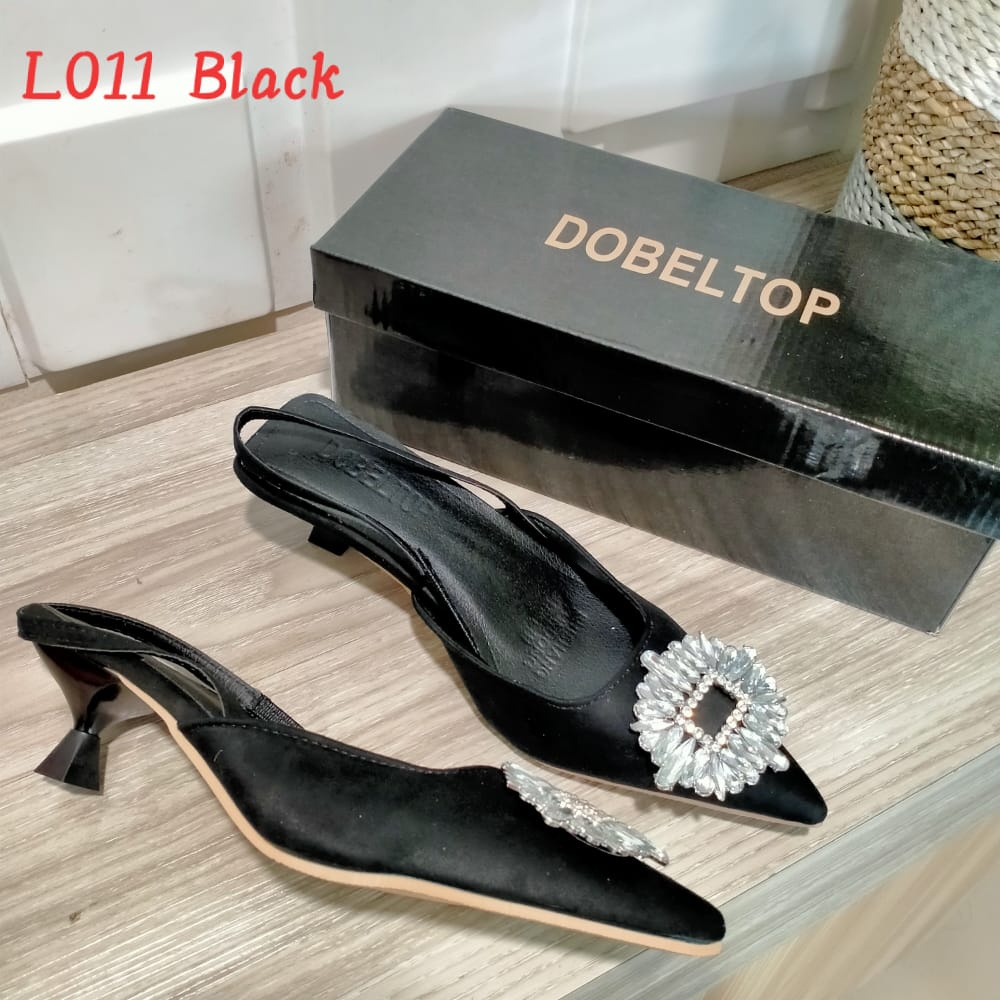 Heels wanita Dbltop L011