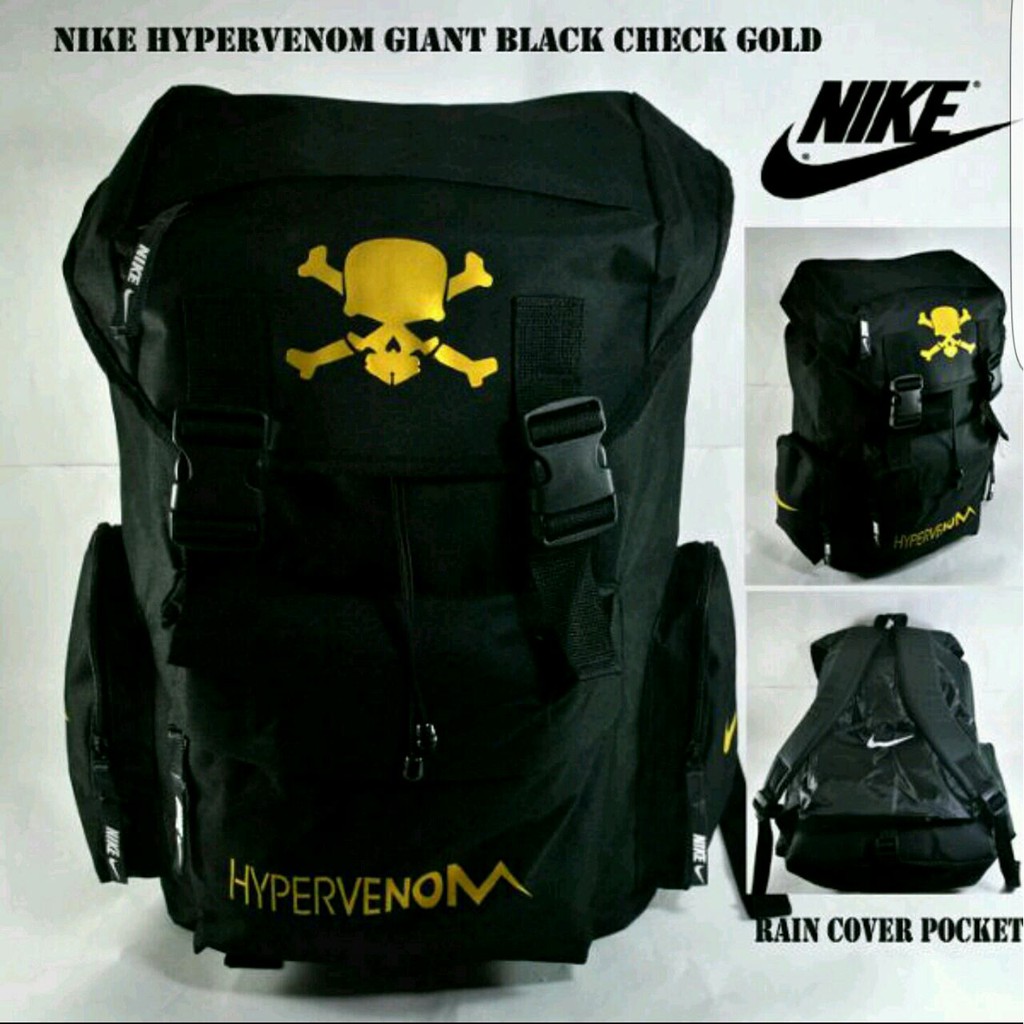 TAS RANSEL NIKE HYPERVENOM GIANT HITAM GOLD