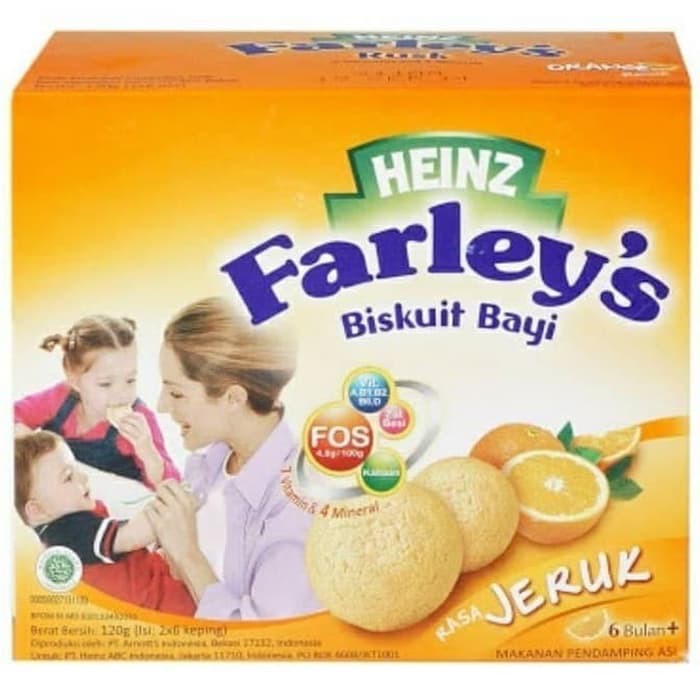 CB0105 Farley Biskuit Bayi  Heinz Farley's Biskuit Bayi