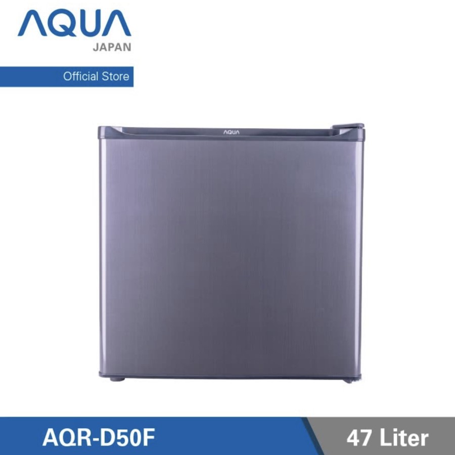 AQUA Kulkas Portable [47 L] Jual kulkas portable aqua 47L AQR-D50F//AQR D50F silver
