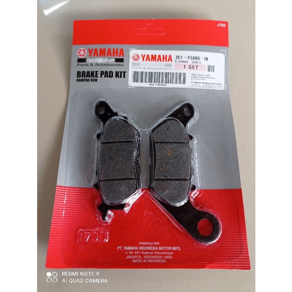 Kampas Rem Depan Yamaha Vixion old Vixion New Kualitas Ori Ygp