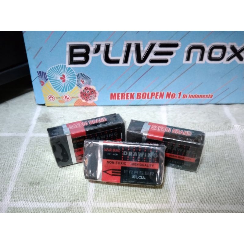 

PENGHAPUS/ERASER PENSIL WARNA HITAM