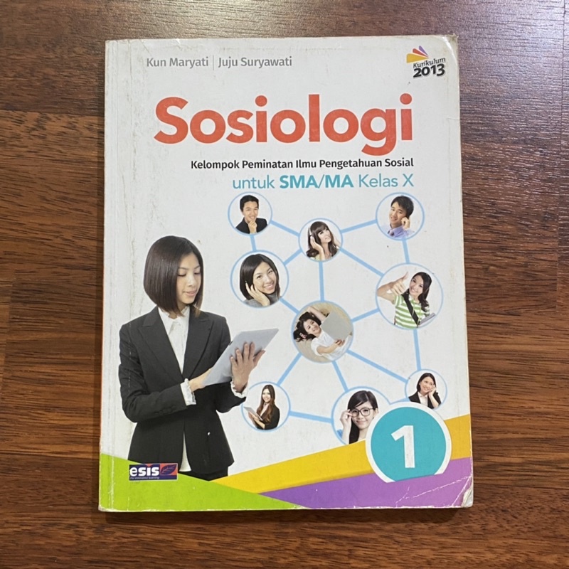 

Buku Paket Pelajaran Sosiologi Kelas 10 Penerbit Erlangga / Buku Cetak Kelompok Peminatan Ilmu Pengetahuan Sosial untuk SMA/MA SMA 1 X K13 Kurikulum 2013