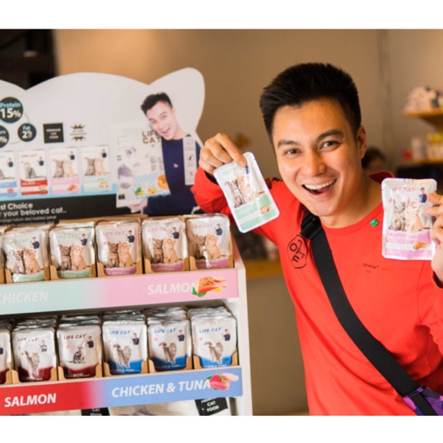 Life cat Pouch Adult &amp; Kitten Creamy BAIM WONG