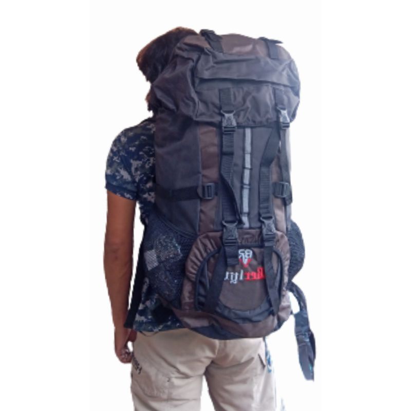 tas carrier 50L tas gunung hiking camping outdoor