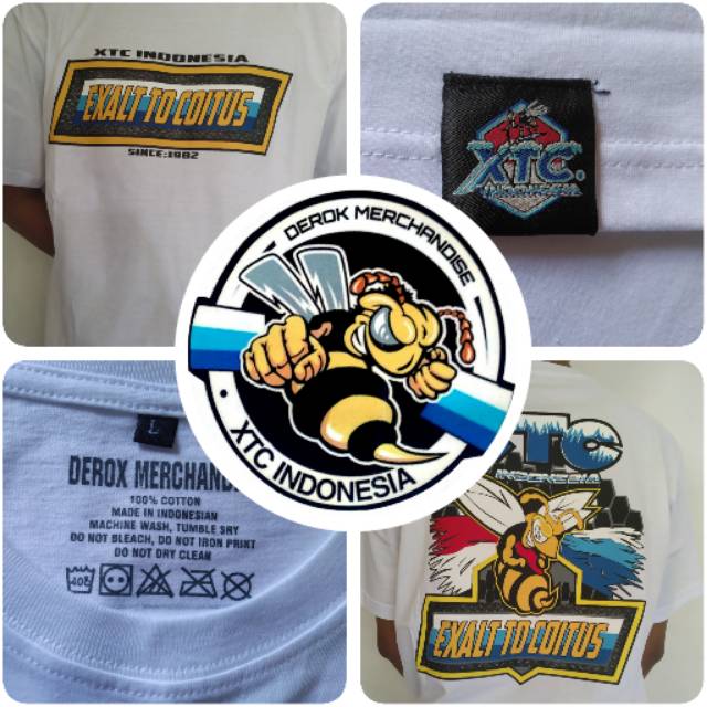 Kaos XTC resmi 100%ORI