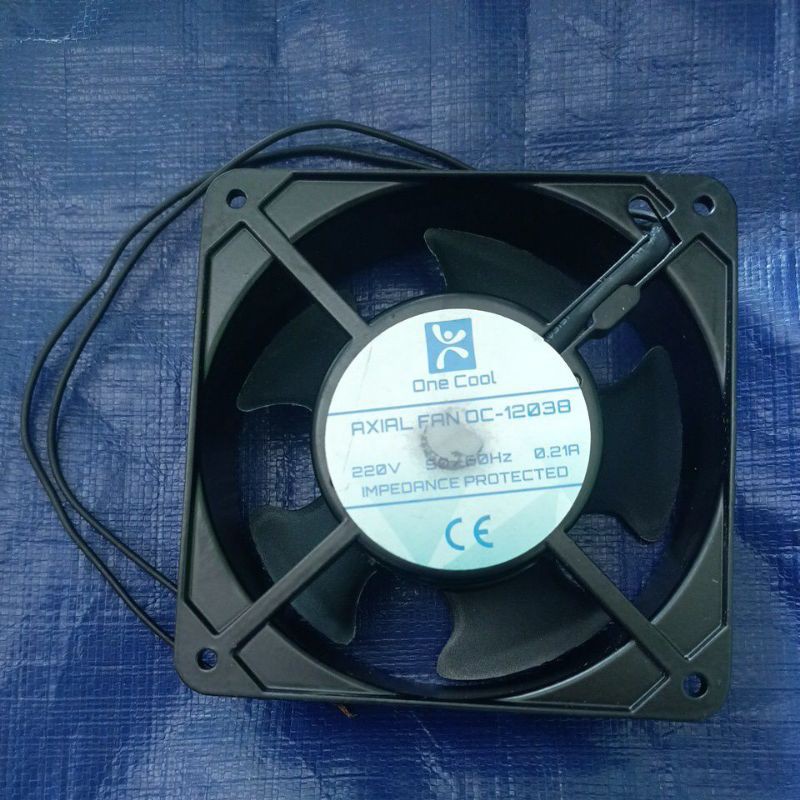 Axial fan / fan kotak kulkas 12x12cm